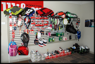 Tennis shop clearance